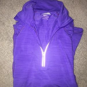 Kirklands Quarter Zip Workout Jacket